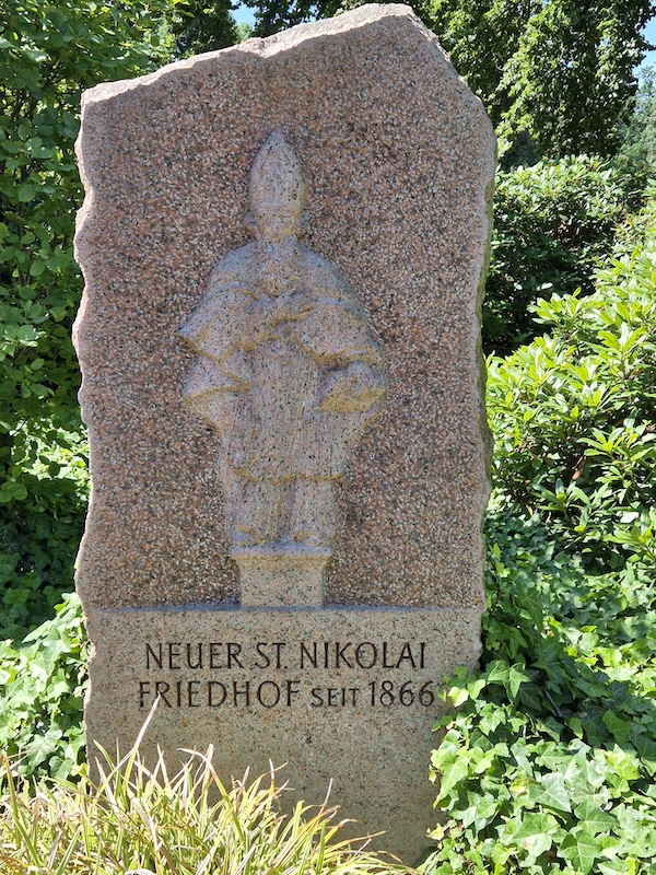 Neuer St. Nicolai Friedhof in Hannovers Nordstadt